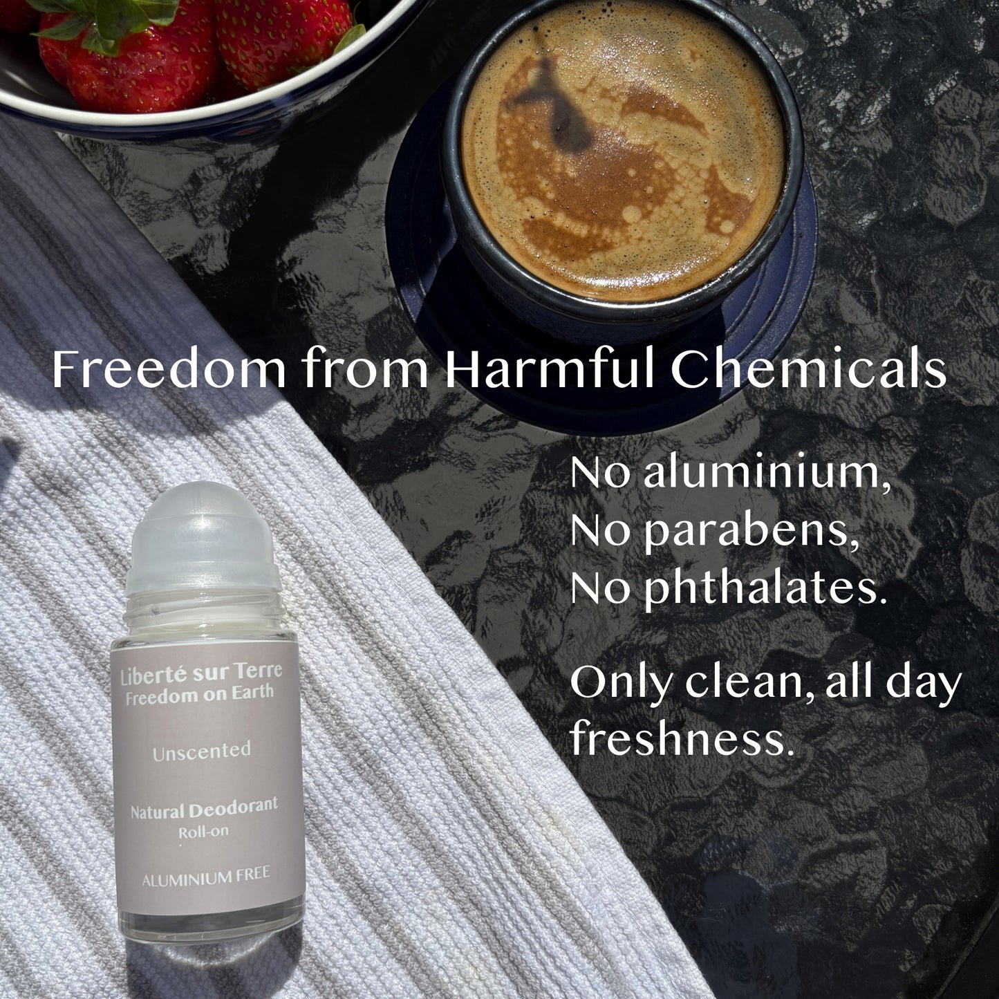 Unscented Natural Deodorant