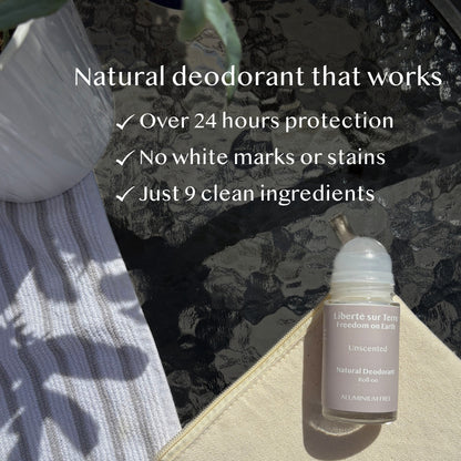 Unscented Natural Deodorant