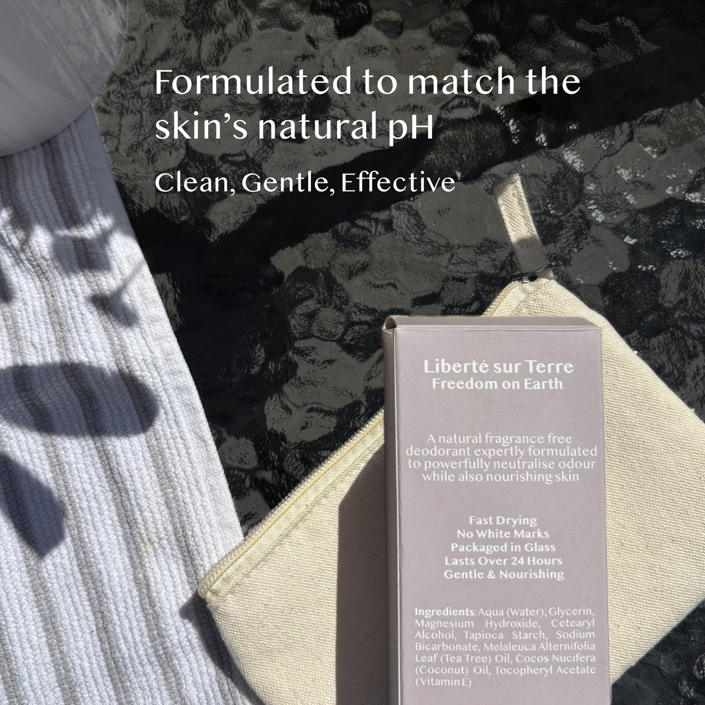 Unscented Natural Deodorant