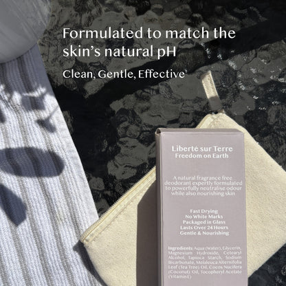 Unscented Natural Deodorant