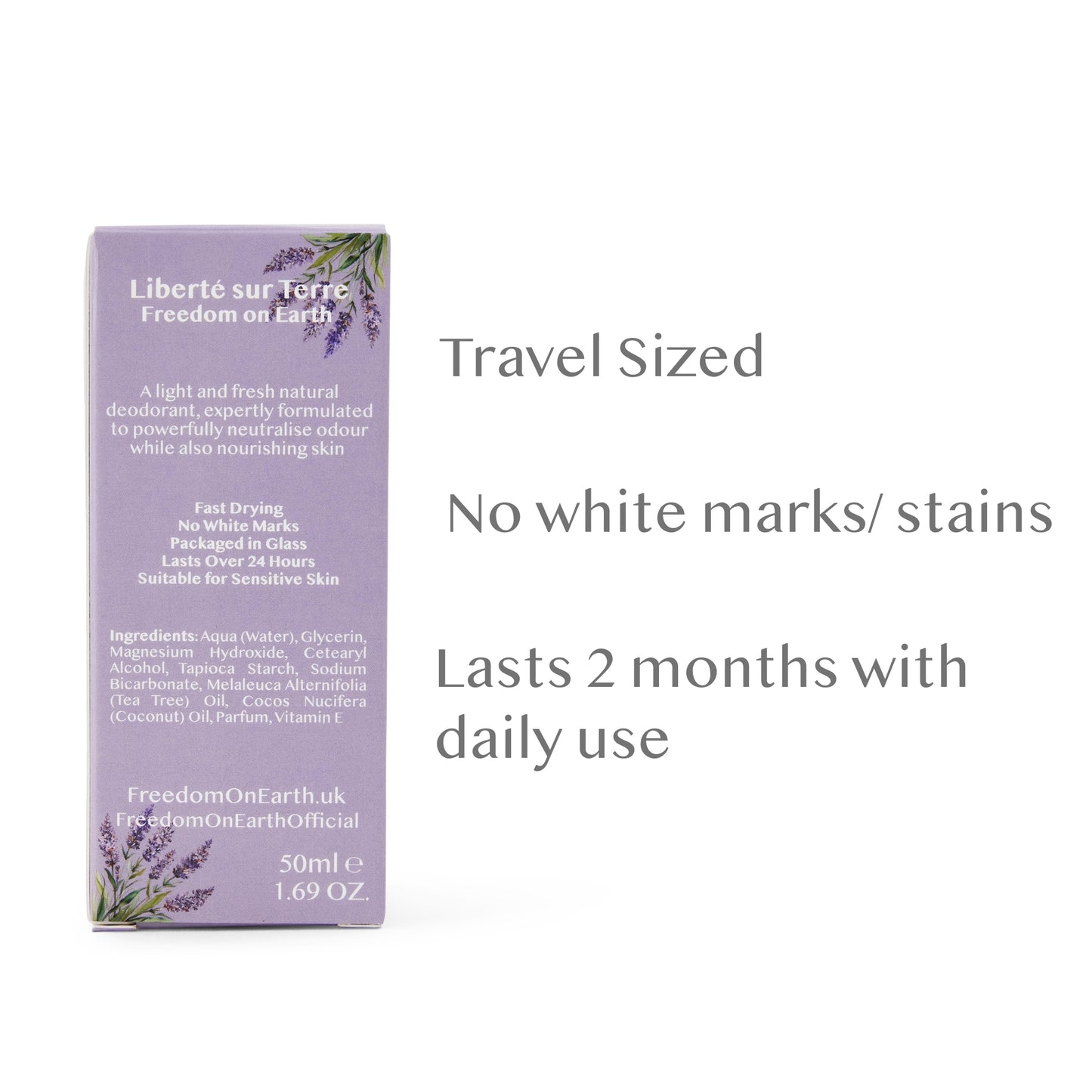 Lavender Natural Deodorant