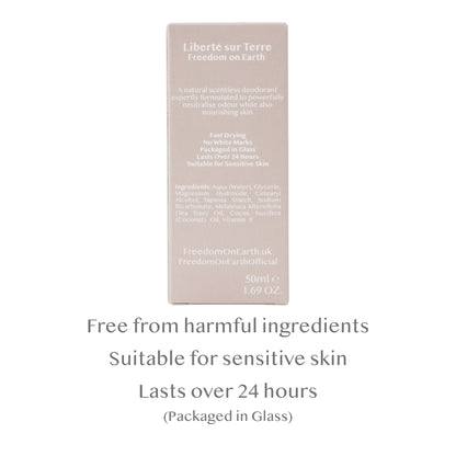 Unscented Natural Deodorant