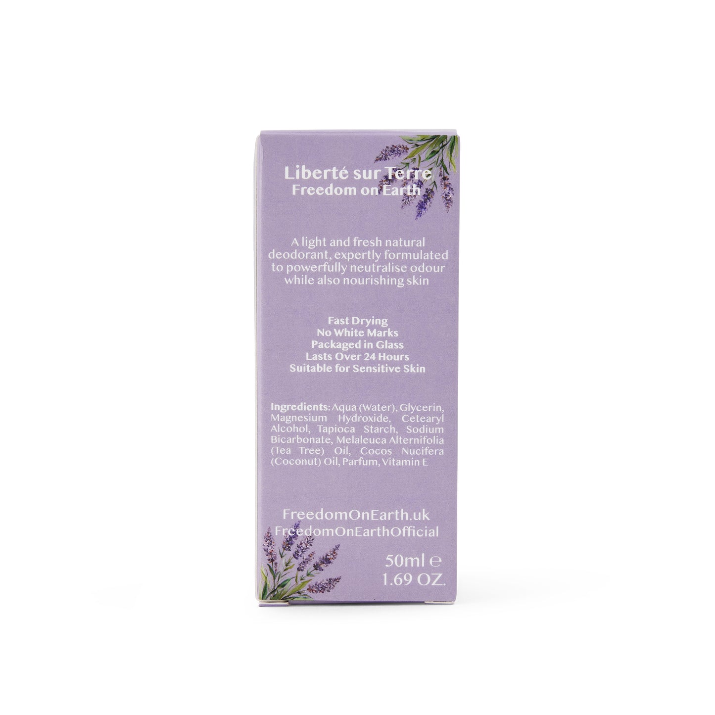 Lavender Natural Deodorant