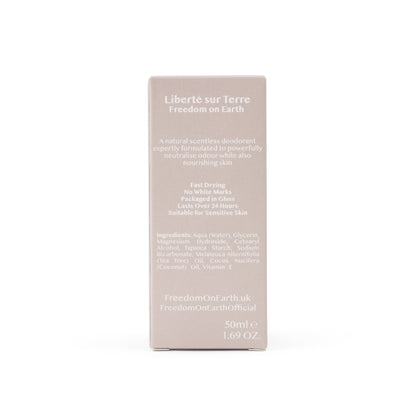 Unscented Natural Deodorant