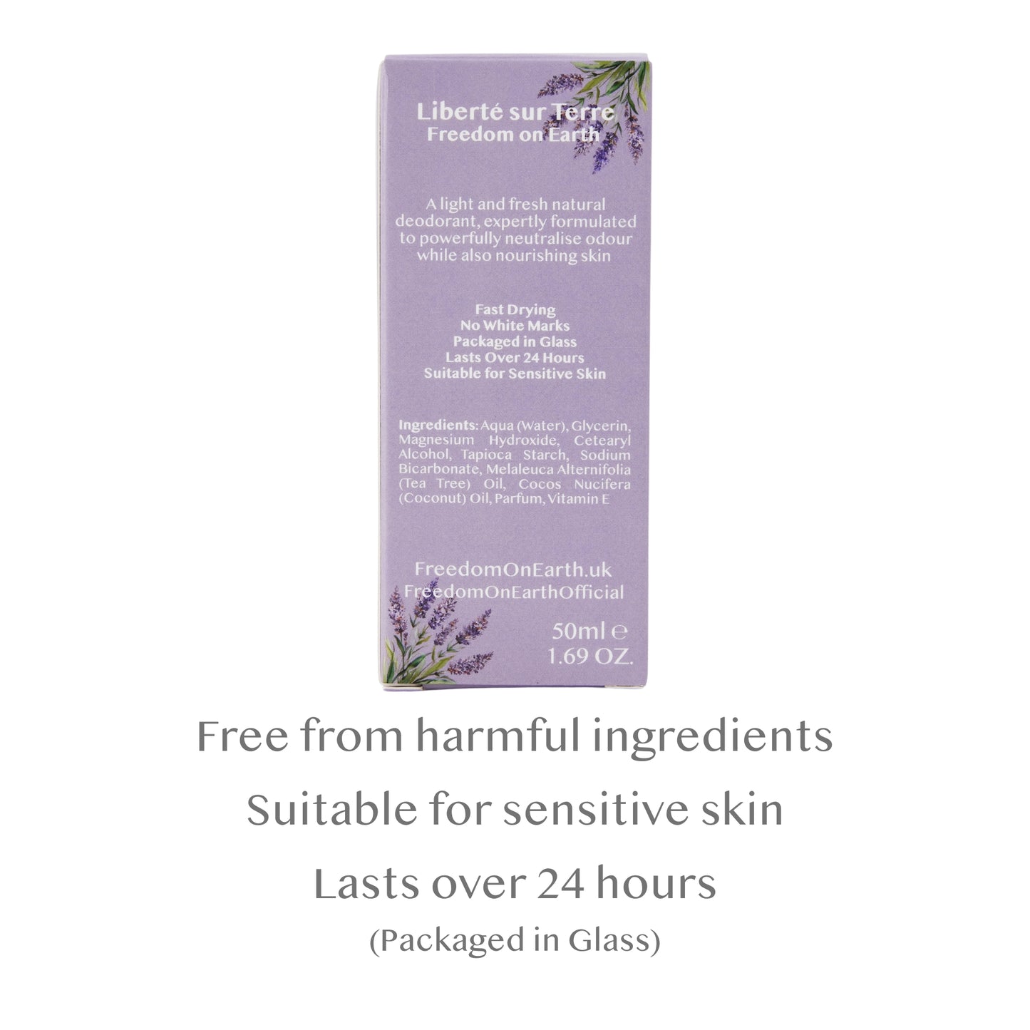 Lavender Natural Deodorant