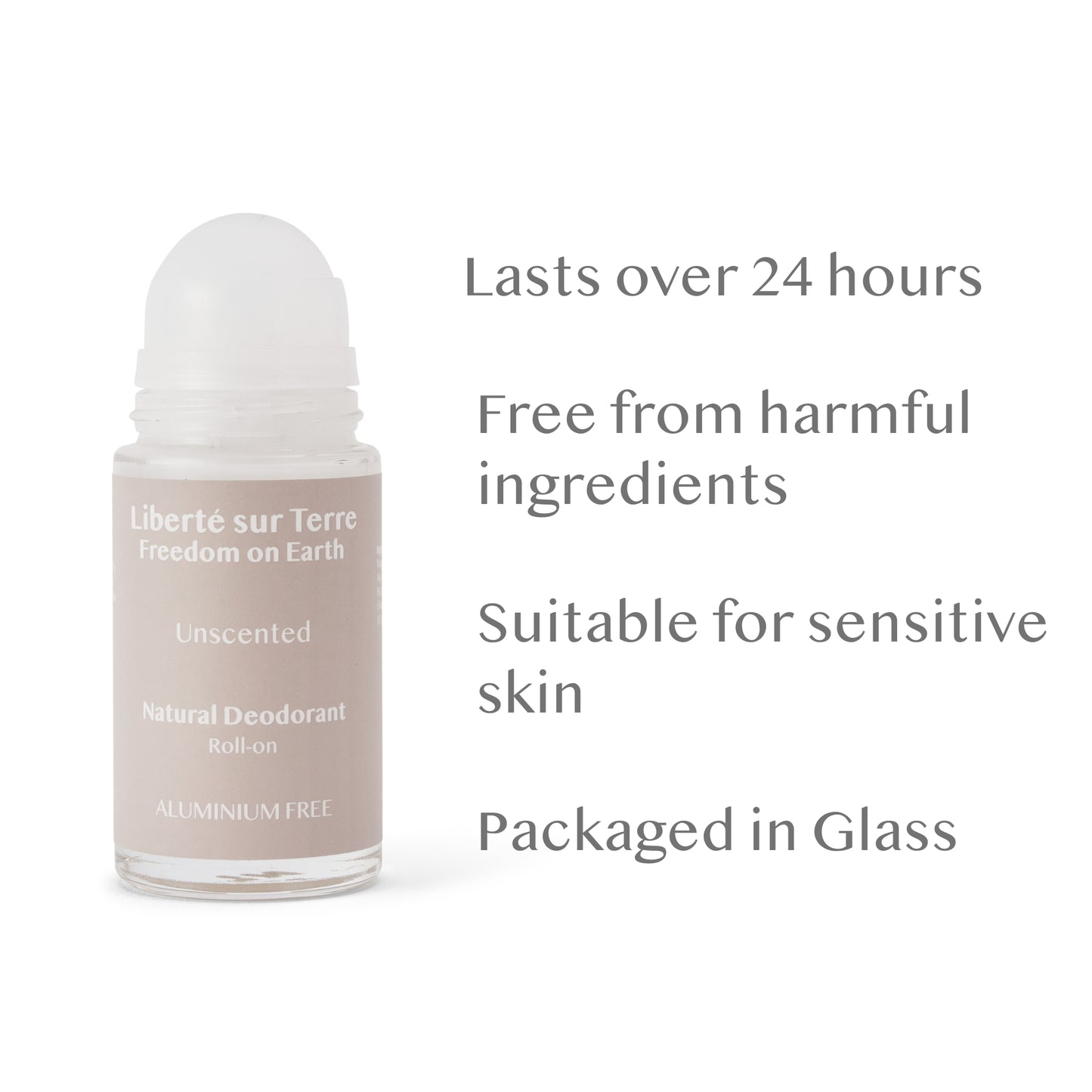 Unscented Natural Deodorant