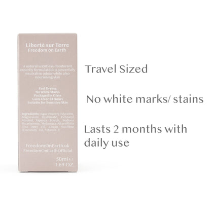 Unscented Natural Deodorant